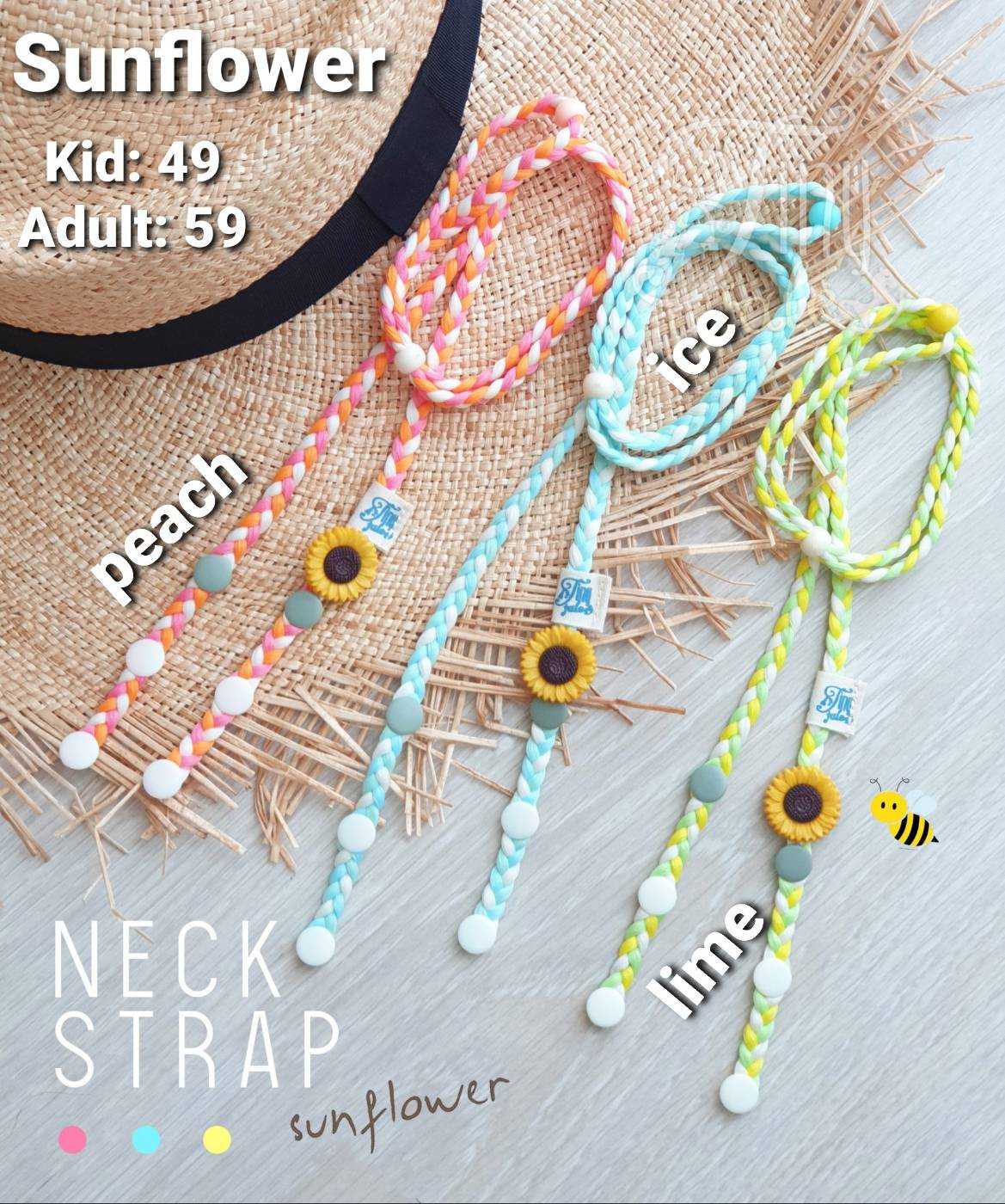 Sunflower Neck Strap