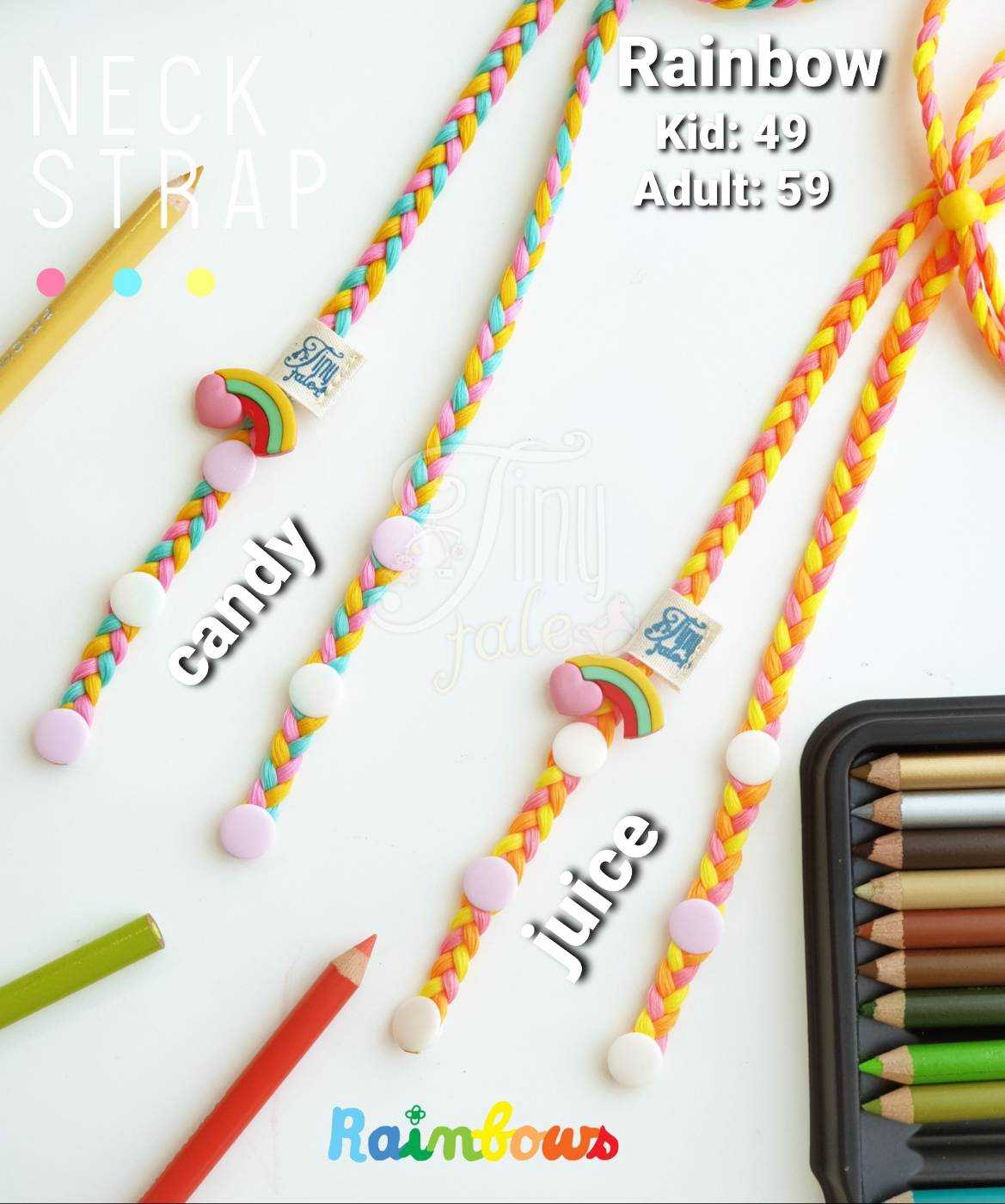 Rainbow Neck Strap