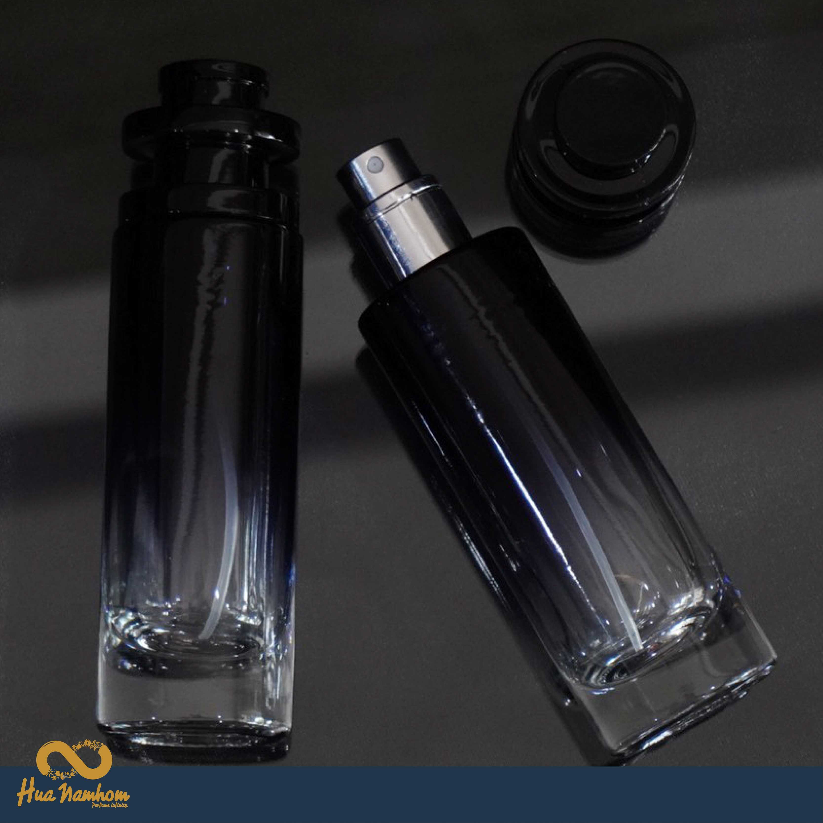 ขวดสเปรย์ ทรงกลมสีดำ UFO ปริมาณ 30ml