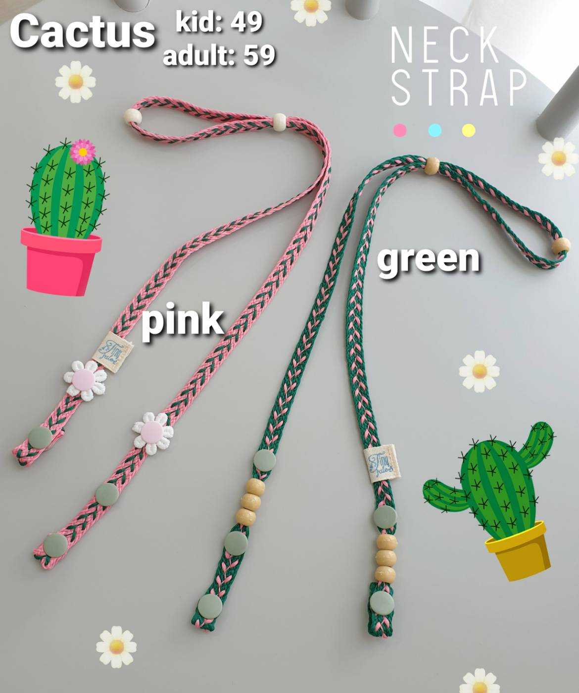 Cactus Neck Strap