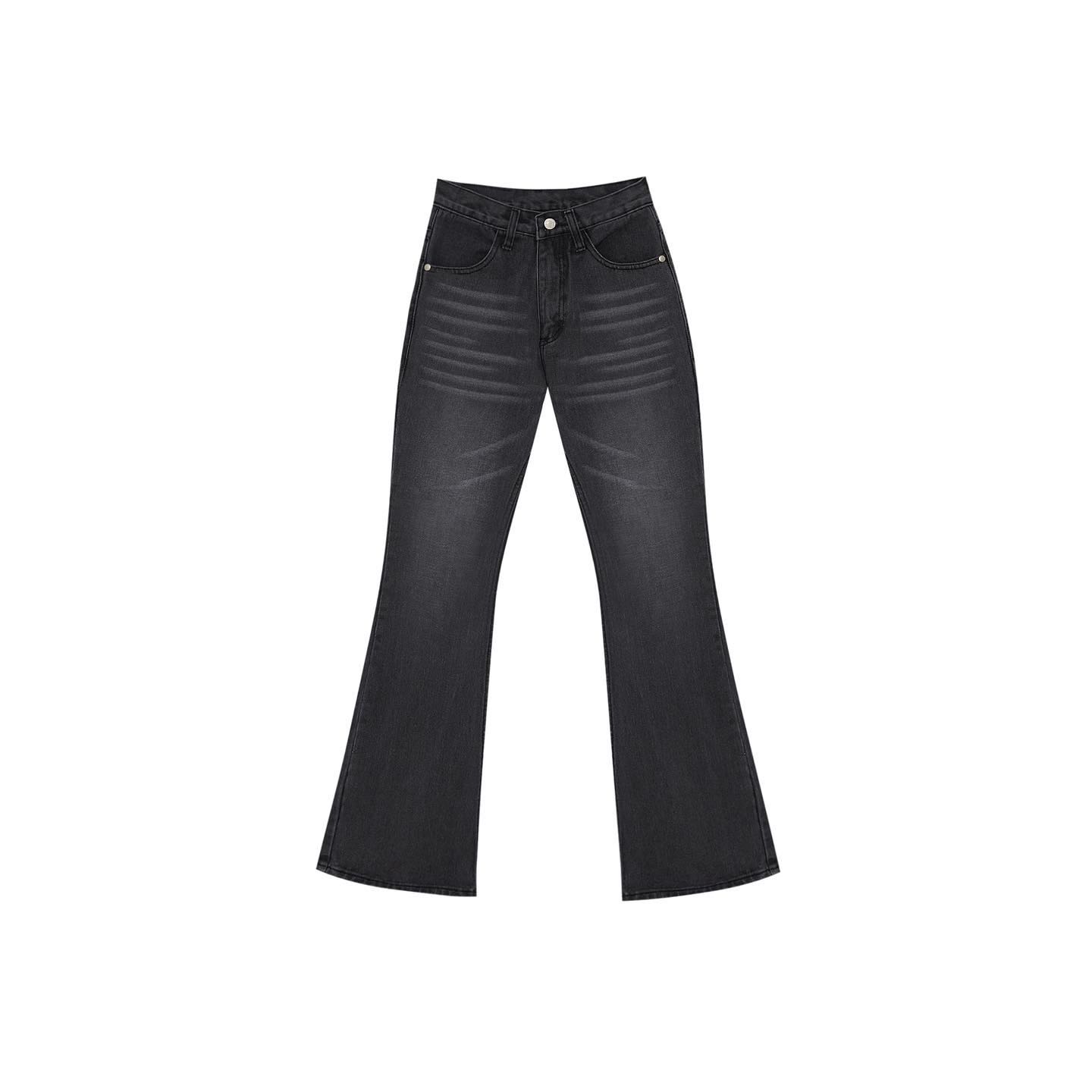 BOOTCUT  02 BLACK JEANS