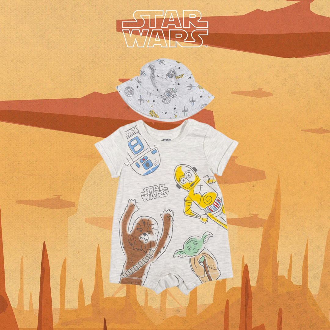 Star War Romper & Sunhat