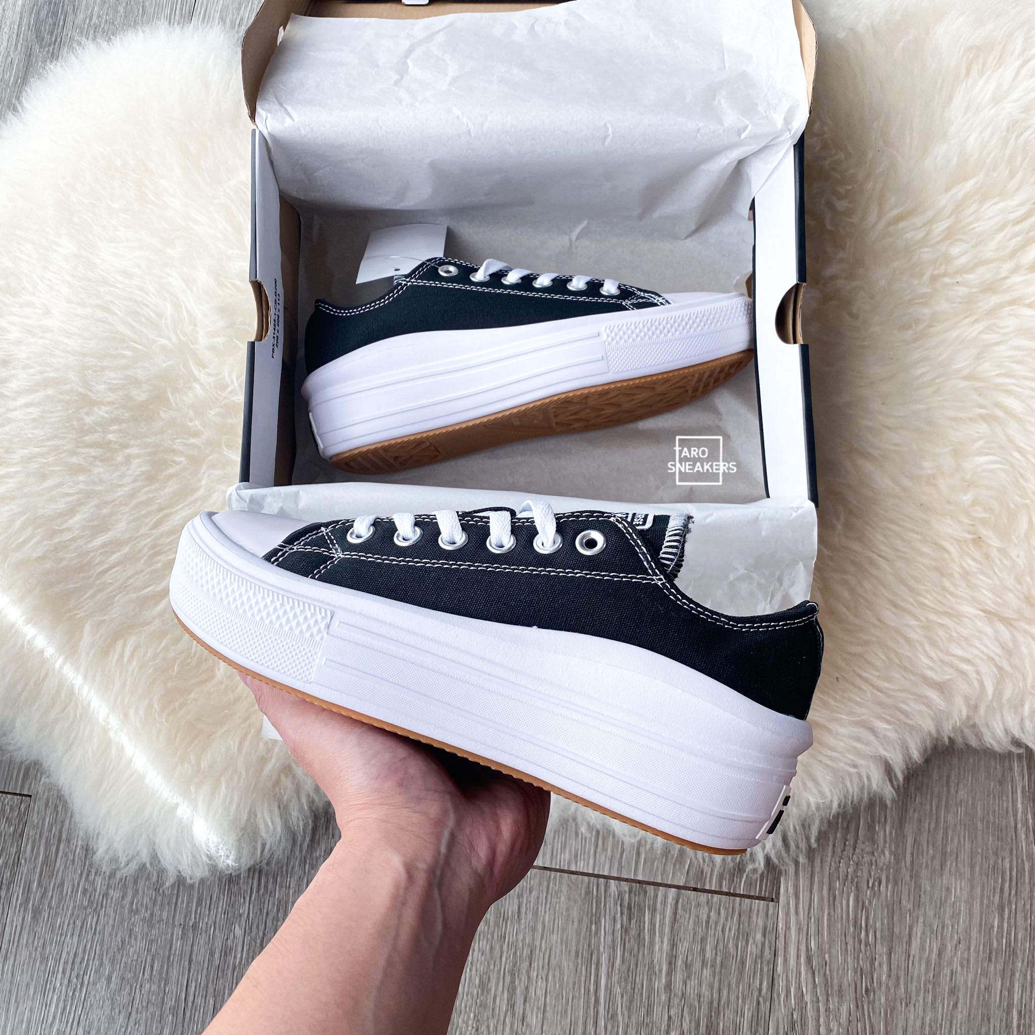 Chuck Taylor Move Black  Low