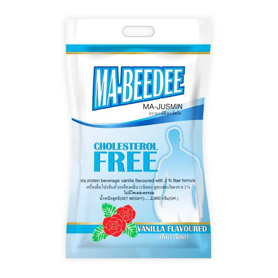 Ma-beedee มาบีดี เครื่องดื่มโปรตีนถั่วเหลือง 2000กรัม