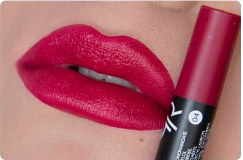 Golden Rose โกลเด้น โรส แมท เครยอน ลิปสติก ลิปดินสอ Matte Lipstick Crayon 3.5g เบอร์ 04