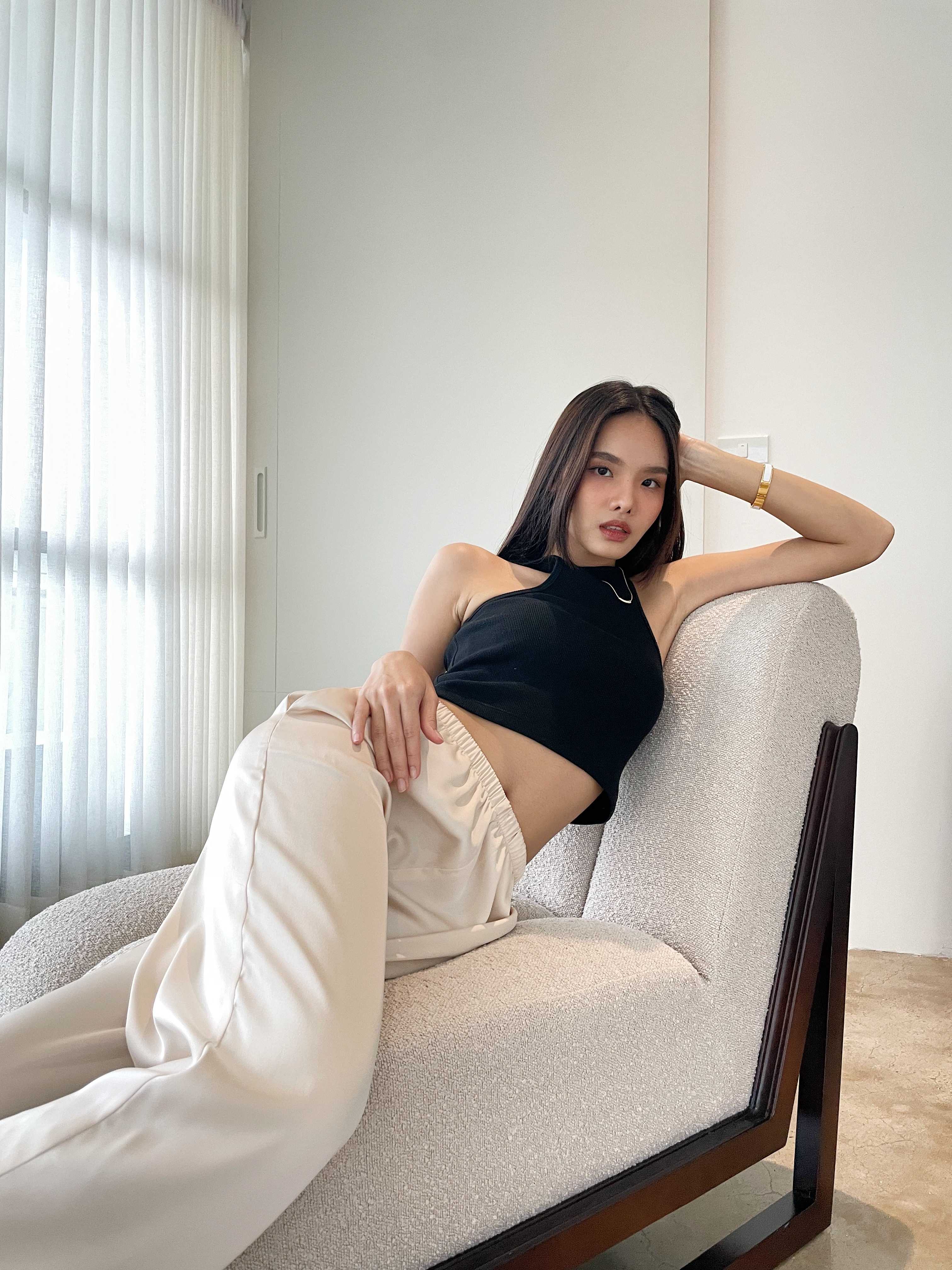 (HUSSA Styles) Weekends Pants -Creamy
