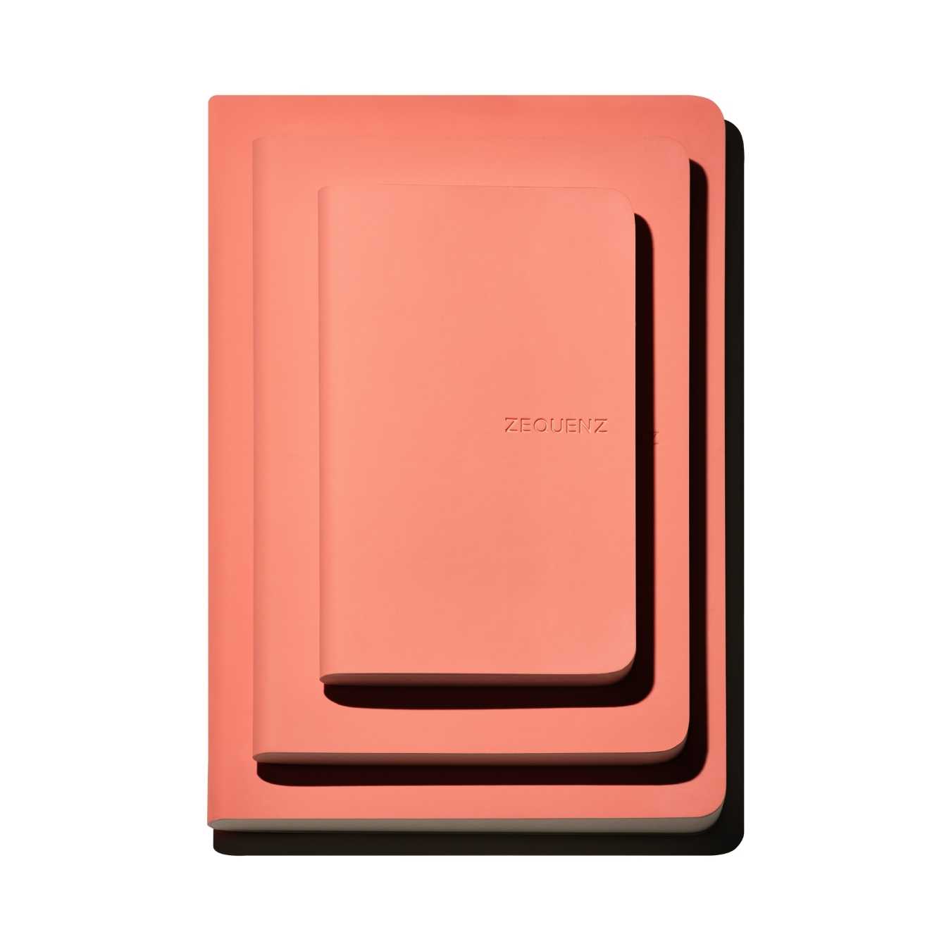 ZEQUENZ The Color  PEACH  สมุดโน๊ต Zequenz สีส้มพีช