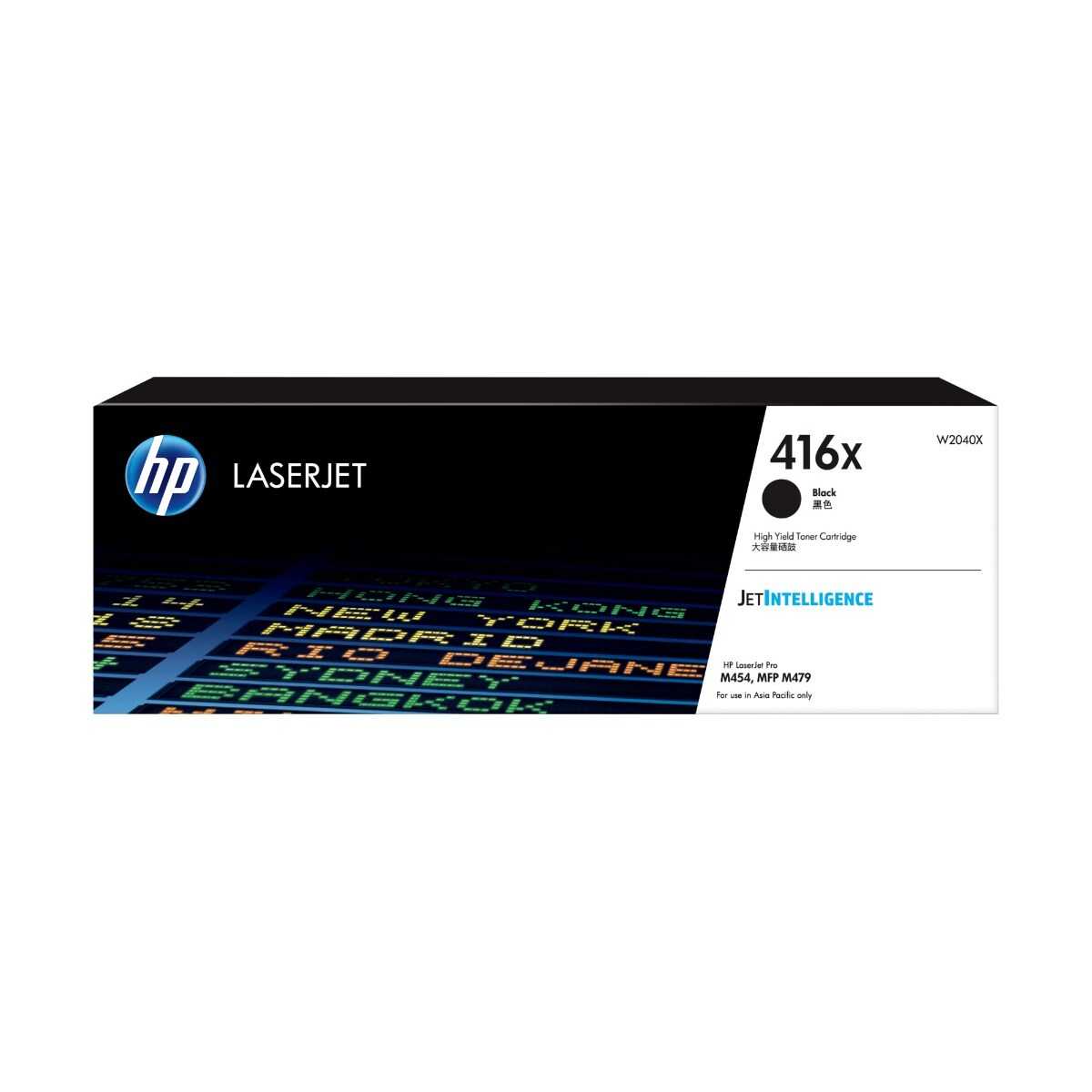 HP 416X BCYM ตลับหมึกเลเซอร์ W2040X Black, W2041X Cyan, W2042X Yellow, W2043X Magenta ของแท้ 100%