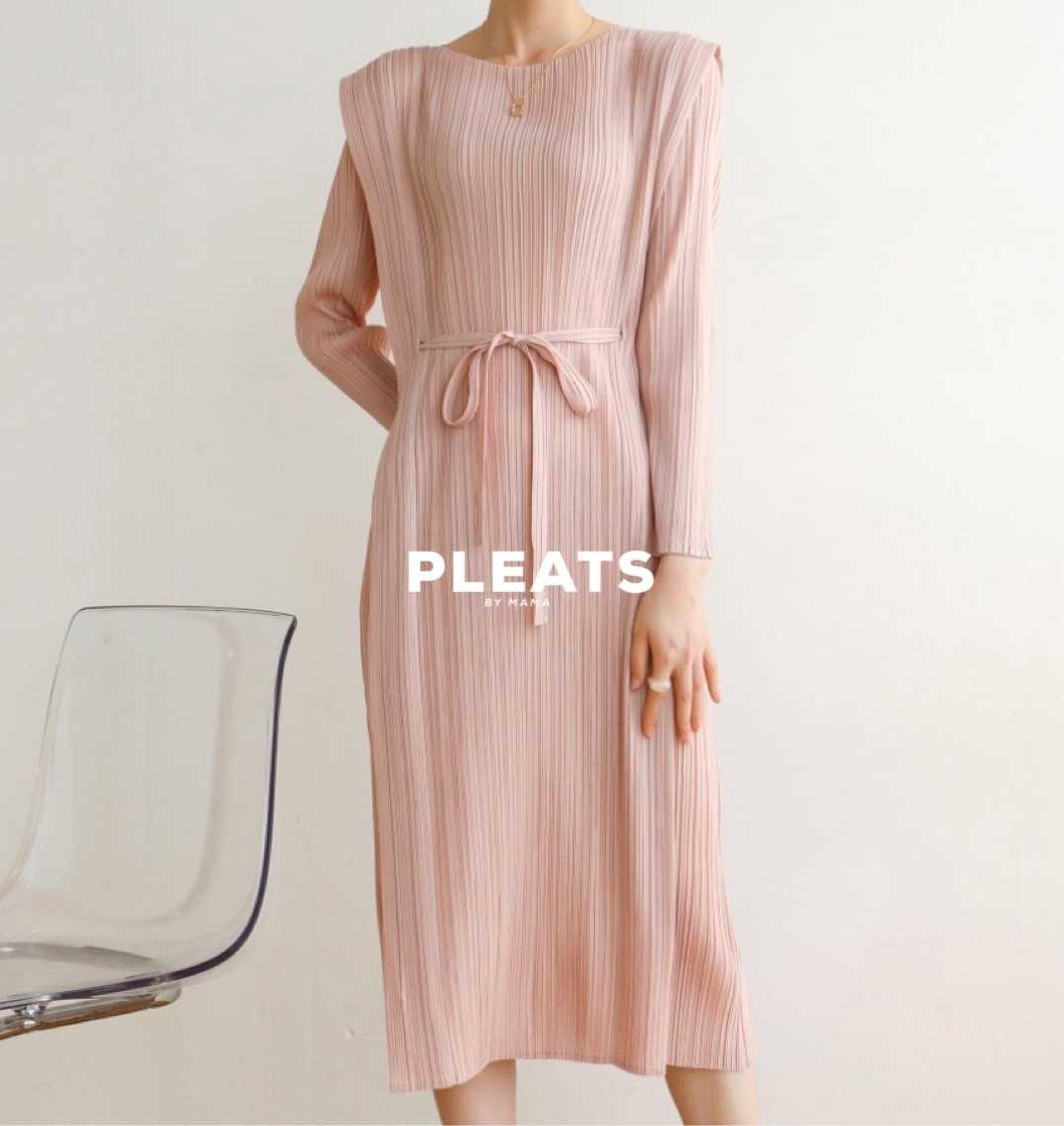 PLEATS DRESS - D073