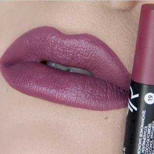 GR Golden Rose Matte Lipstick Crayon No.19 โกลเด้น โรส แมท ลิปสติก เครยอน 3.5 กรัม เบอร์ 19