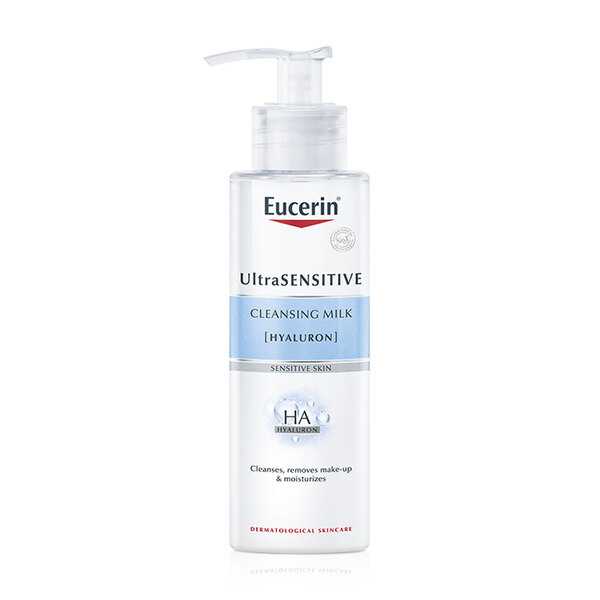 EUCERIN HYALURON ULTRA SENSITIVE CLEANSING MILK 200ML