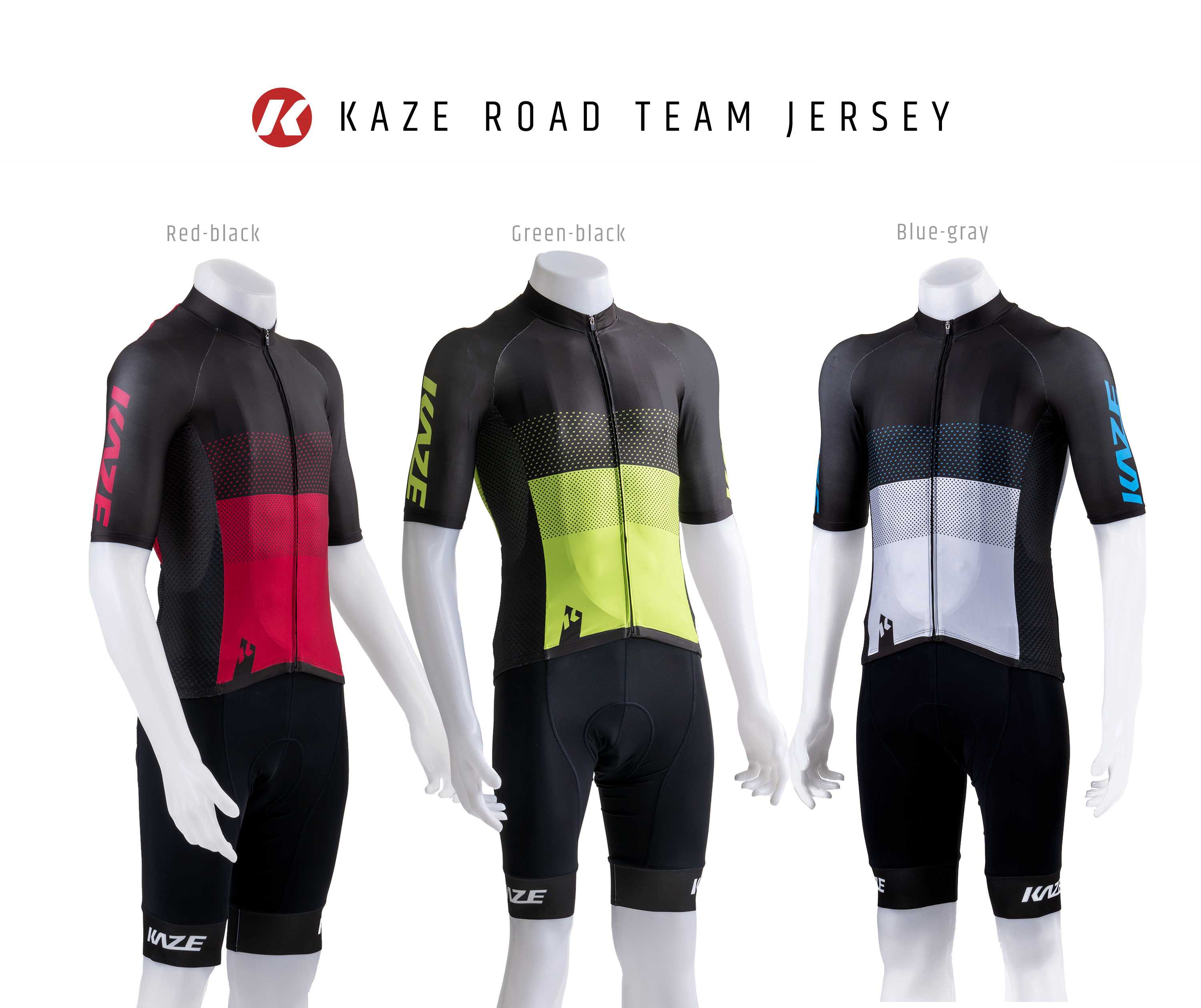 KAZE JERSEY KAZE Spirit of Japan  (Technical Jersey) เสื้อปั่น