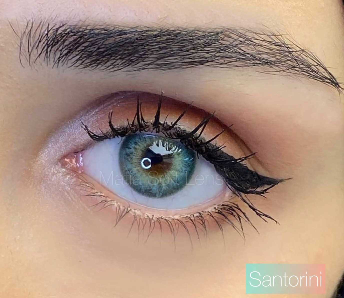 คอนแทคเลนส์รายปี Santorini มีค่าสายตา