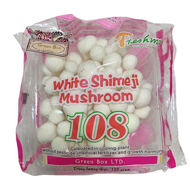 เห็ดชิเมจิขาว : White Shimeji Mushroom