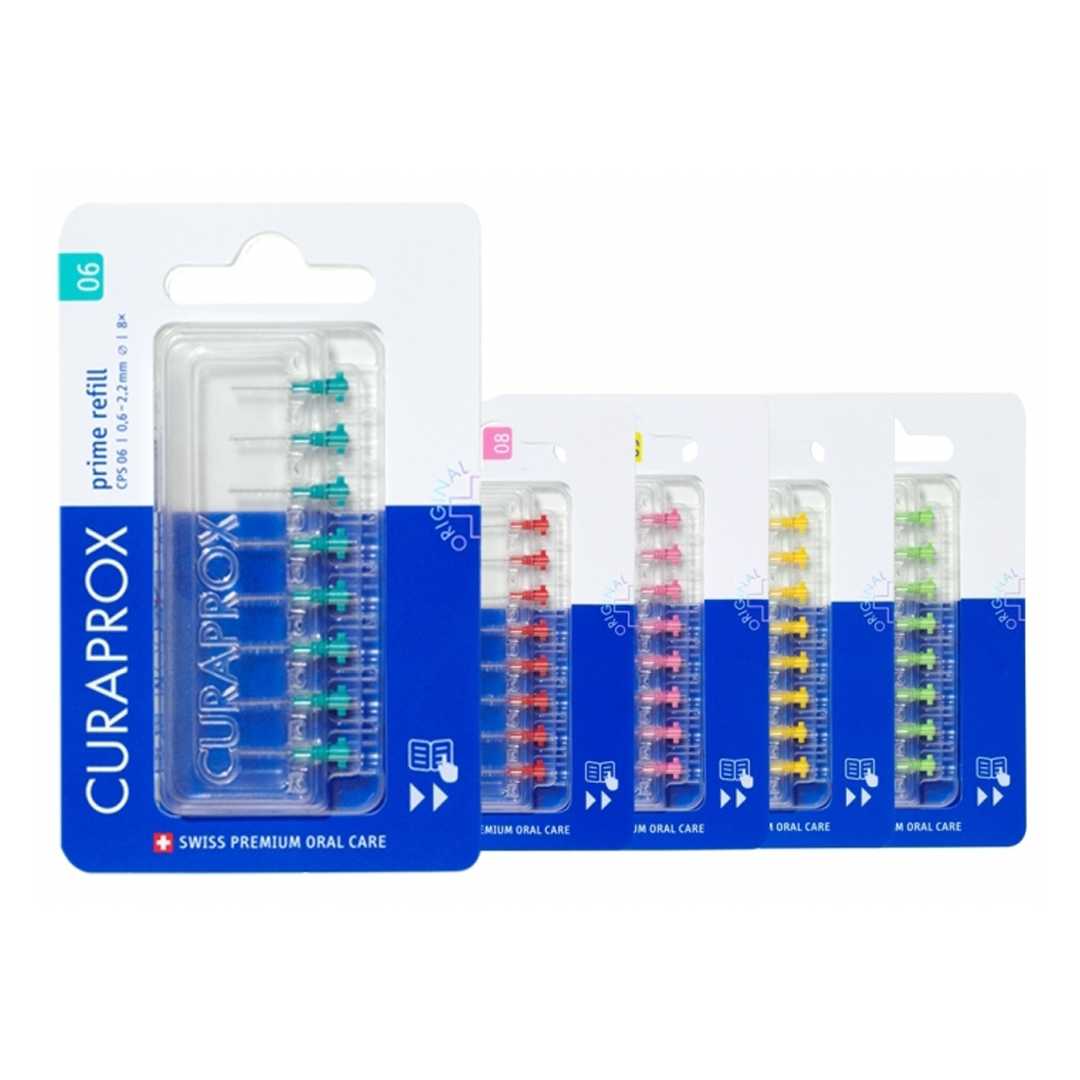 แปรงซอกฟัน CURAPROX CPS Prime refill x8