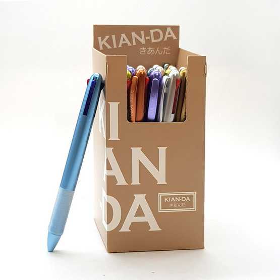 KIAN-DA ปากกาเจลลูกลื่น 3in1 ขนาดหัวปากกา 0.7 มม.  (24 ด้าม)