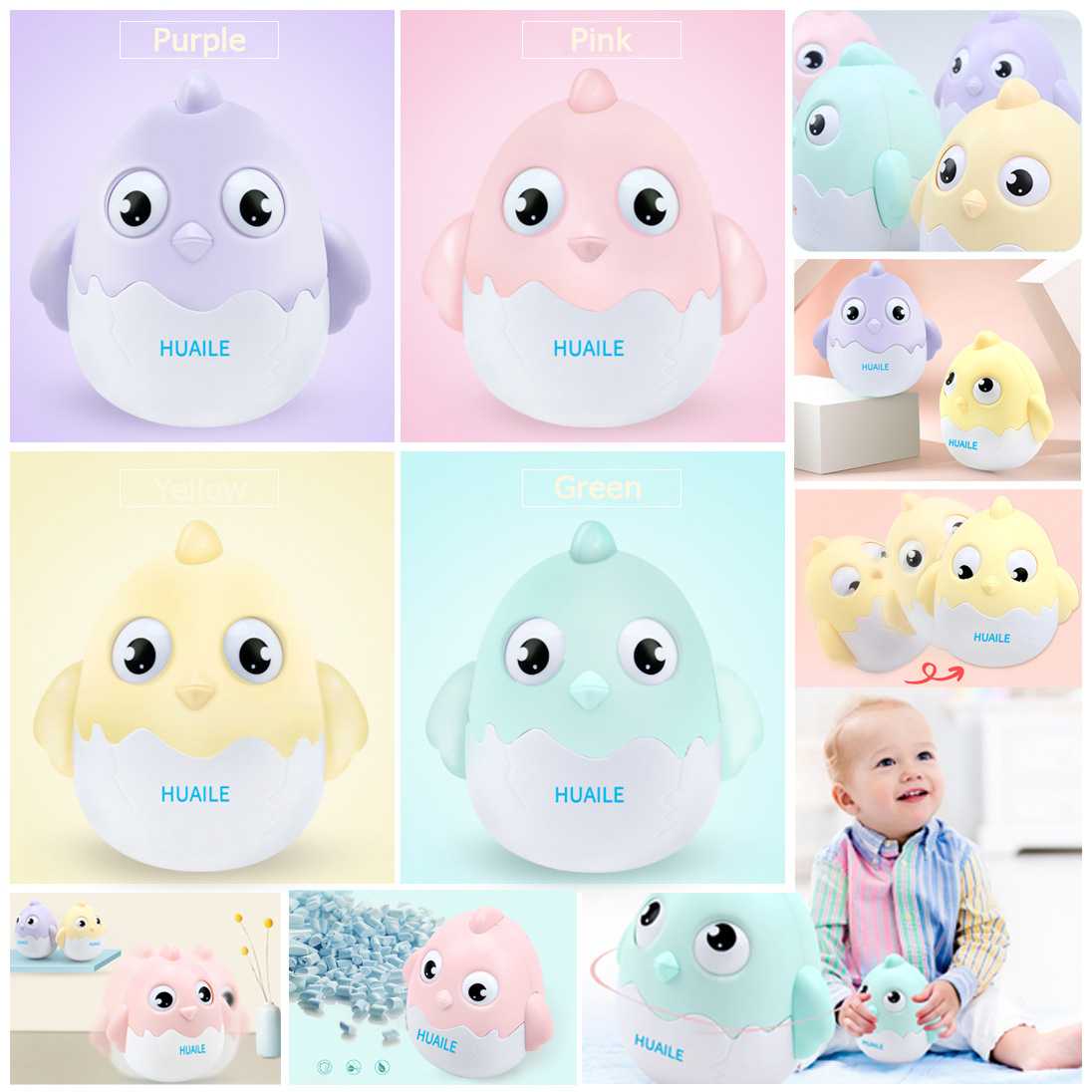 ตุ๊กตาล้มลุก-ลูกนก