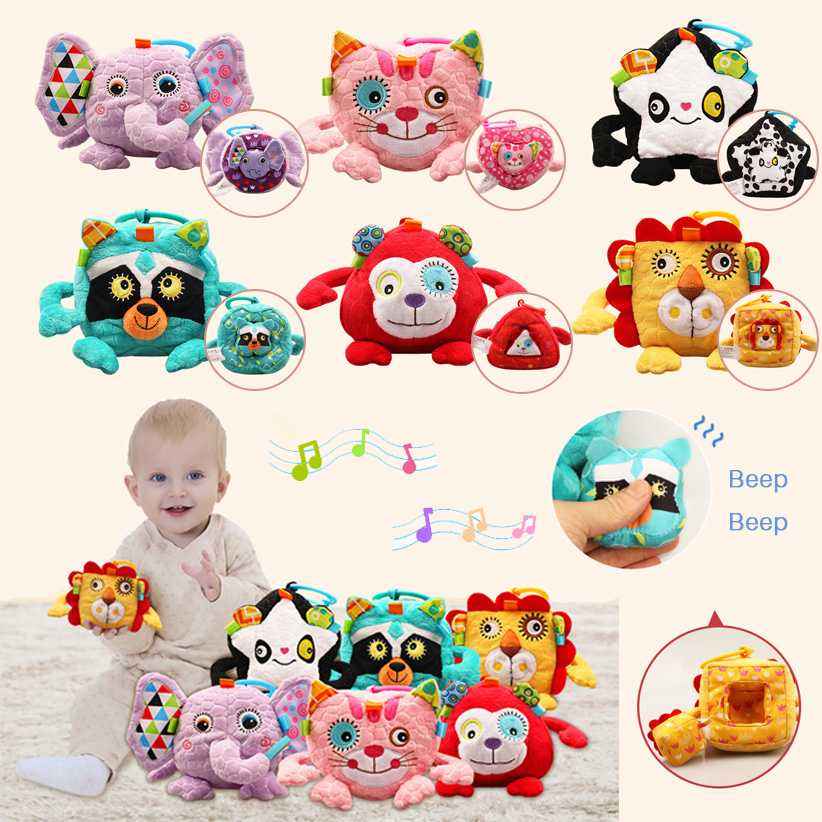ตุ๊กตา Shapes หัดจับ-เขย่า-บีบ