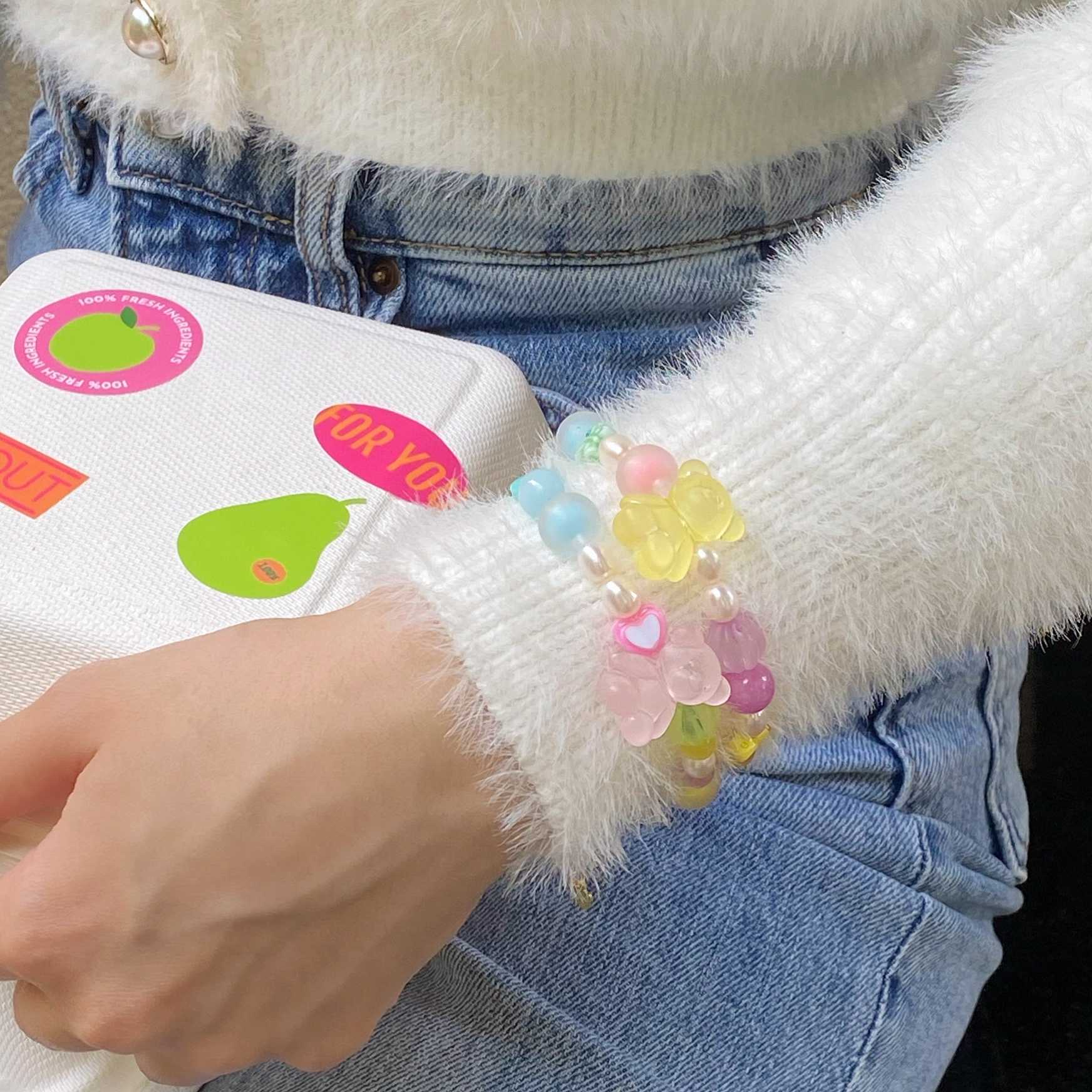 TEDDY BRACELETS (PINK/YELLOW)