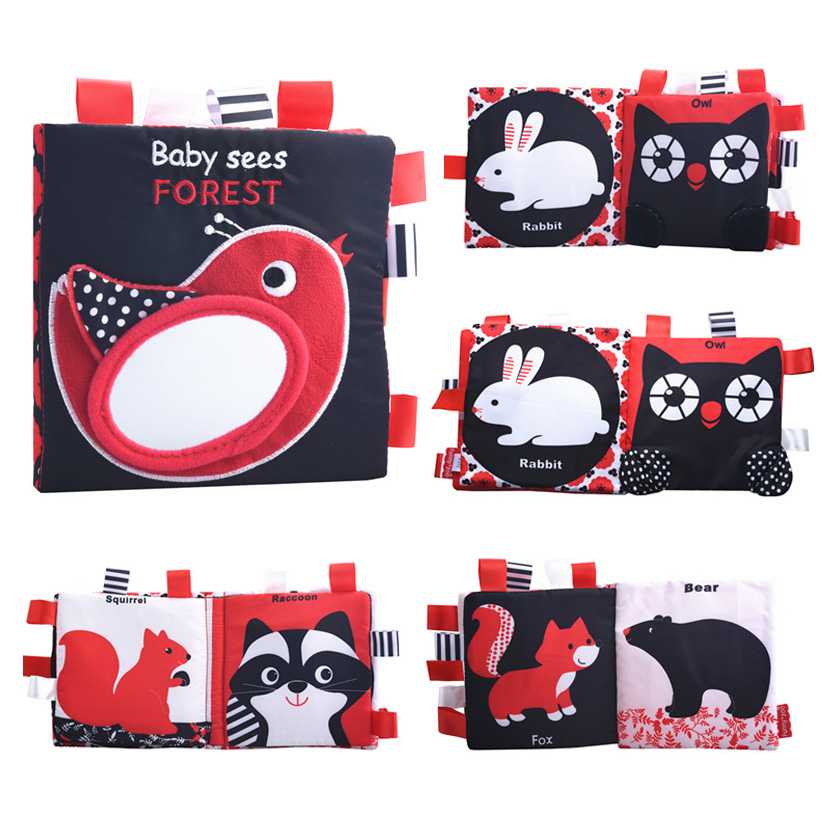 หนังสือผ้า Baby sees : Forest