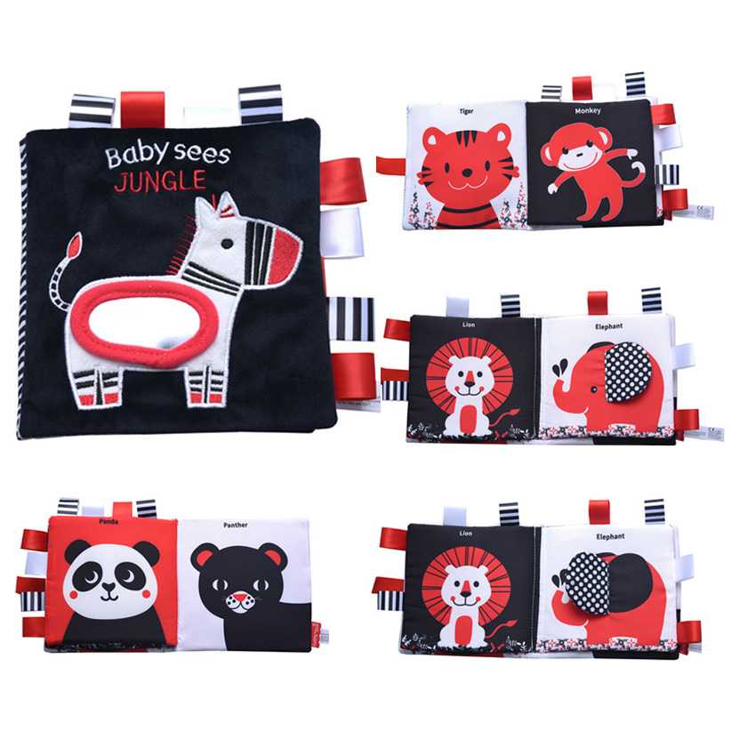 หนังสือผ้า Baby sees : JUNGLE