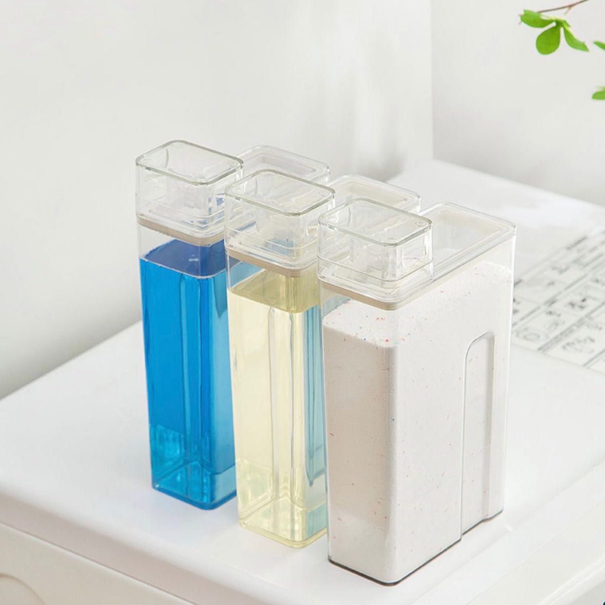Refill bottle : ขวดรีฟิลใส่น้ำยาซักผ้า ปรับผ้านุ่ม 