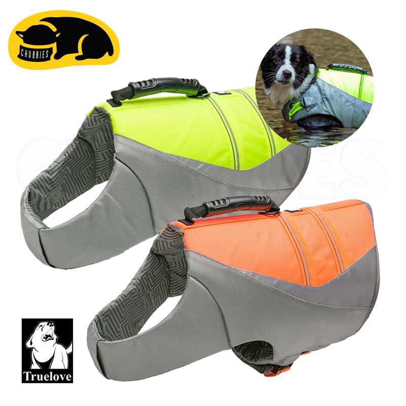 C152 TRUELOVE TH เสื้อชูชีพสุนัข EVA Life Vest แถบสะท้อนแสง3M คุณภาพการลอยตัวสูง