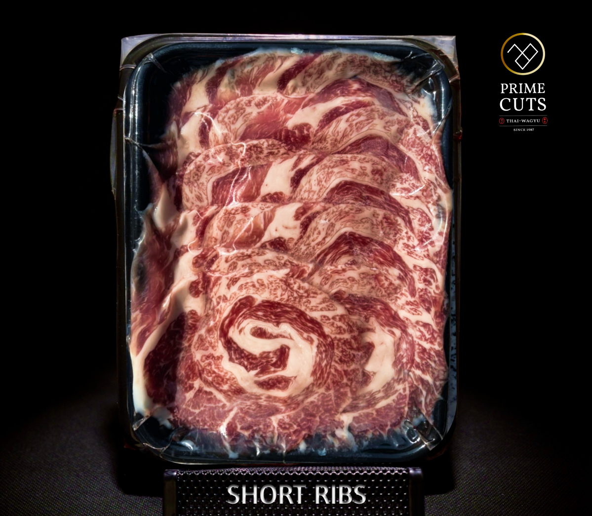 Short Rib (เนื้อร่องซี่โครง A) Slices Premium Dry Aged 25 days (200g)