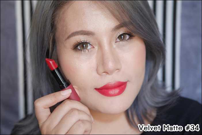 Golden Rose โกลเด้น โรส ลิปสติก เวลเวท แมท Velvet Matte Lipstick 4.2กรัม เบอร์ 34