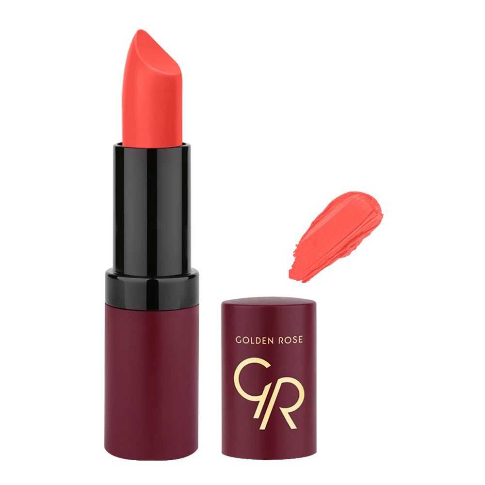 Golden Rose โกลเด้น โรส ลิปสติก เวลเวท แมท Velvet Matte Lipstick 4.2กรัม เบอร์ 37