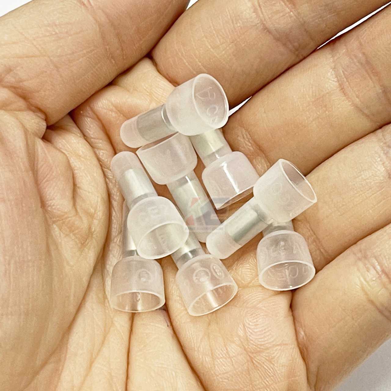 หัวต่อสายหุ้มรูปหมวก หัวต่อสาย แบบใส N1.5 N2.5 Closed-End Connectors (N ...