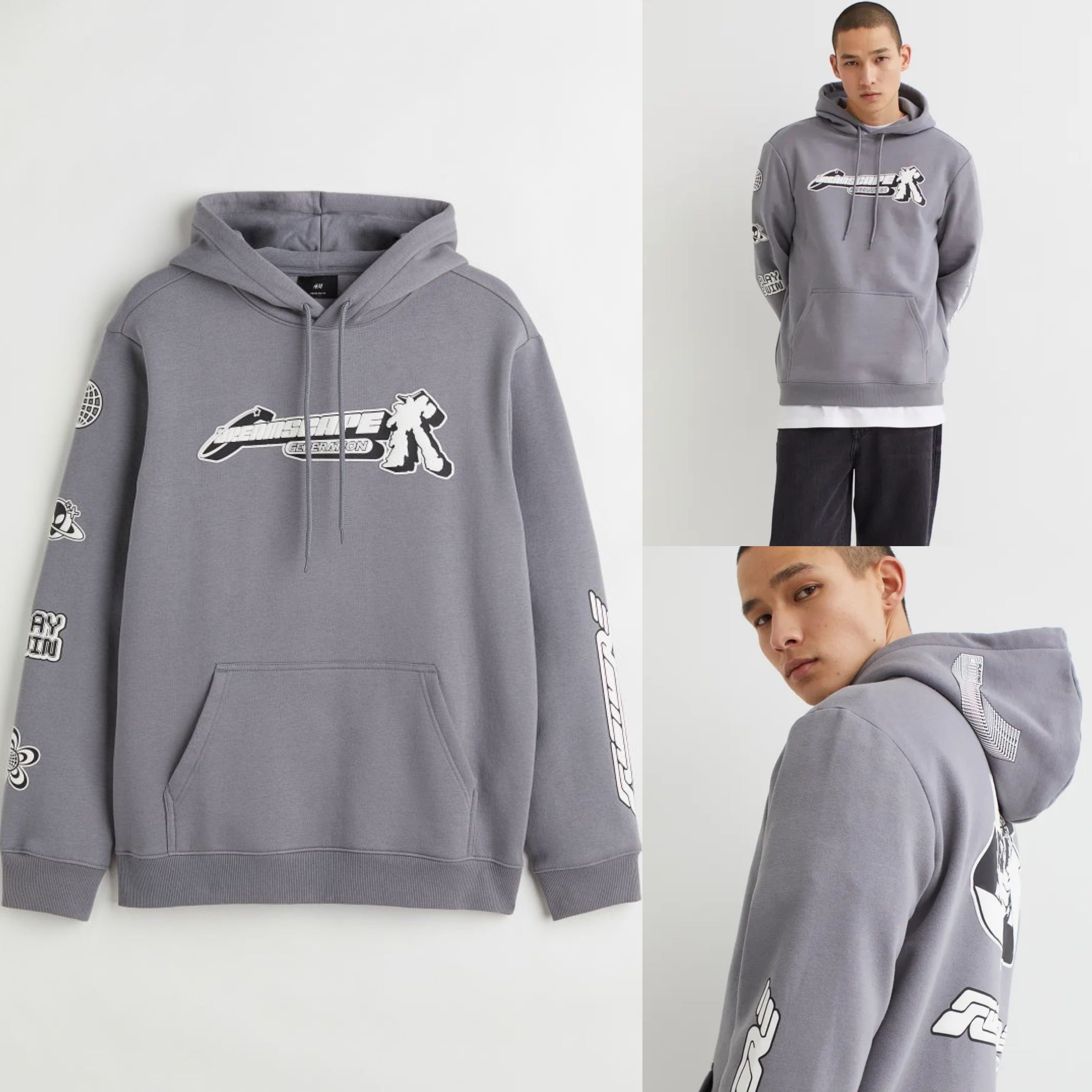H&M dreamscape grey