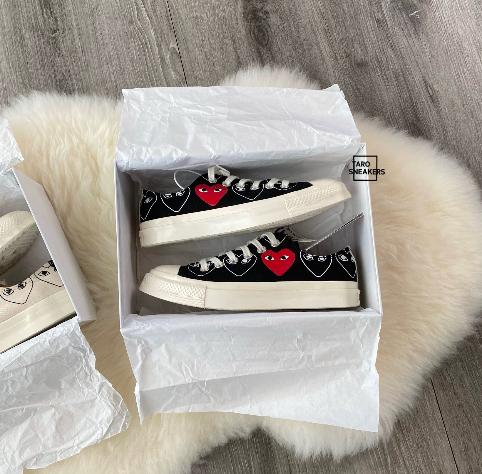 Converse Comme Des Black 