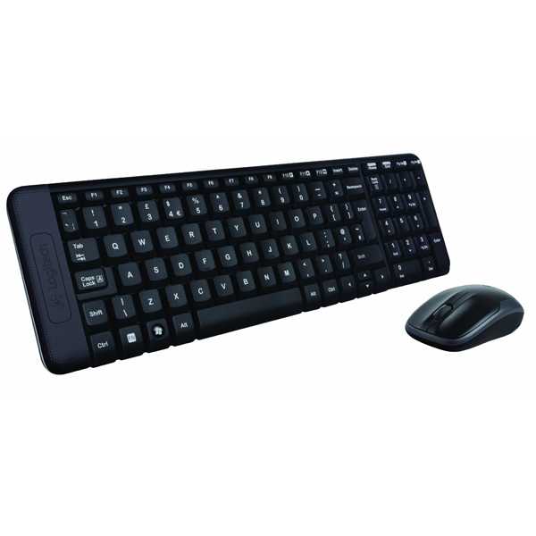 Keyboard+Mouse Wireless Logitech (LG-MK220)