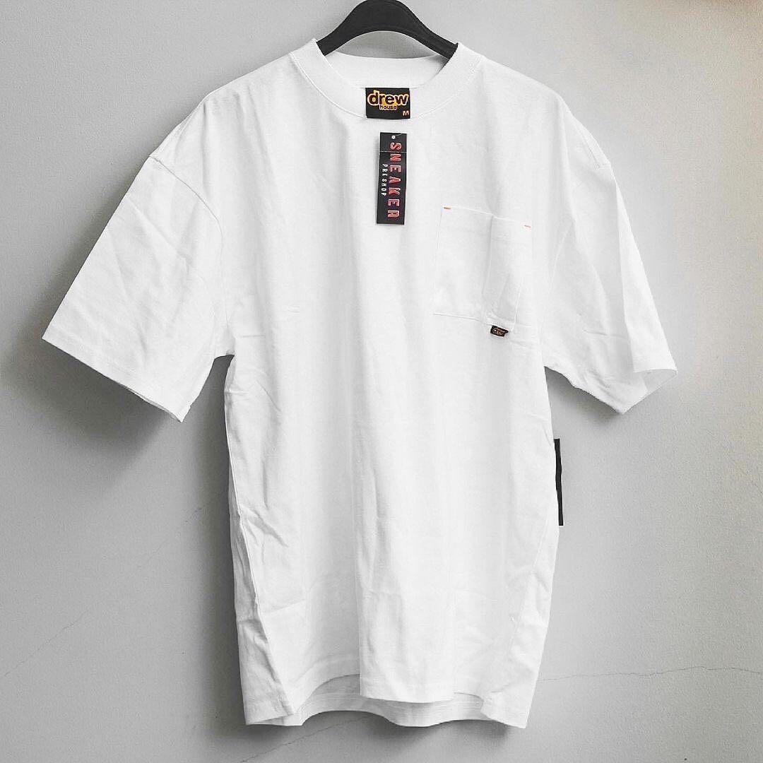 Drew House Basic Pocket S/S White Tee 
