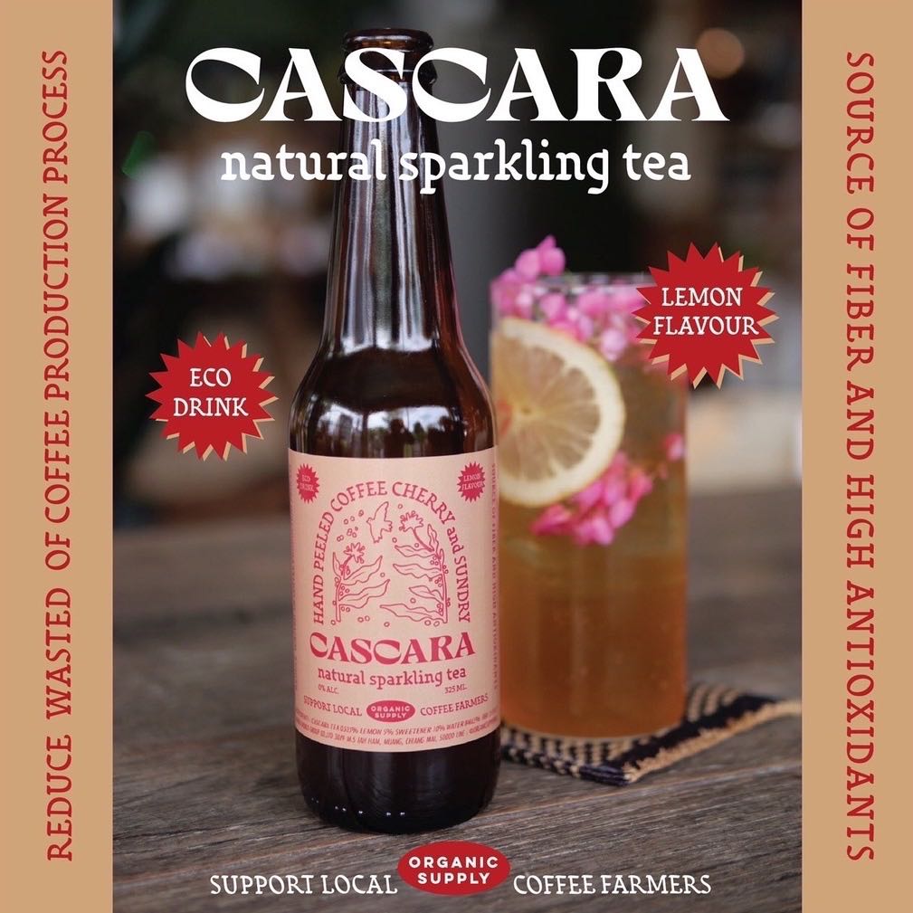 Cascara Natural Sparkling Tea