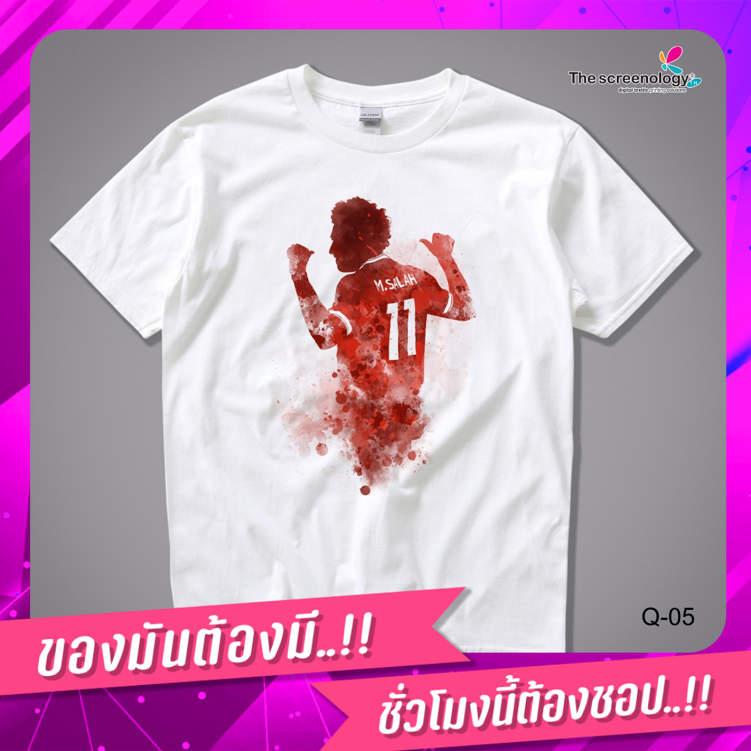 เสื้อยืดพูดได้  ระบบดิจิตอล DTG งานละเอียด สีฉ่ำสดใส สียึดติดดีเยี่ยม
