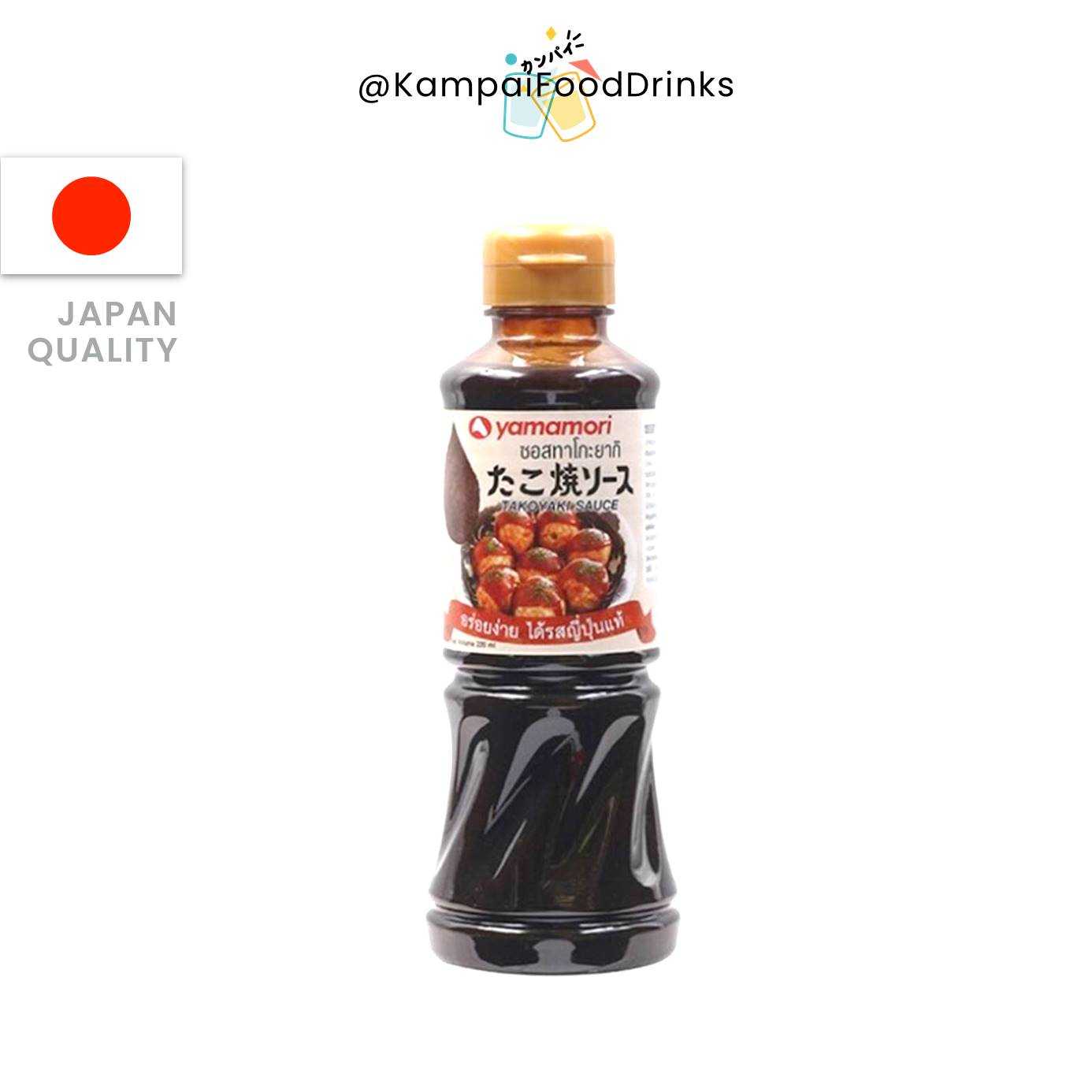 ทาโกะยากิซอส ตรา ยามาโมริ  YAMAMORI TAKOYAKI SAUCE 220 ml.
