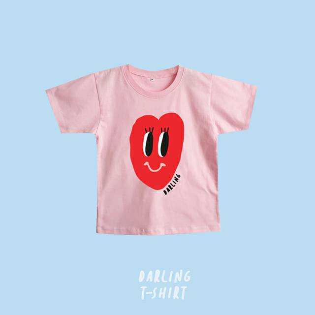 Darling Tee Girl (Red Heart)