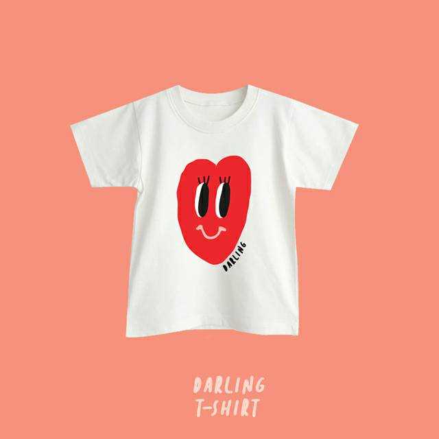 Darling Tee Girl (Red Heart)