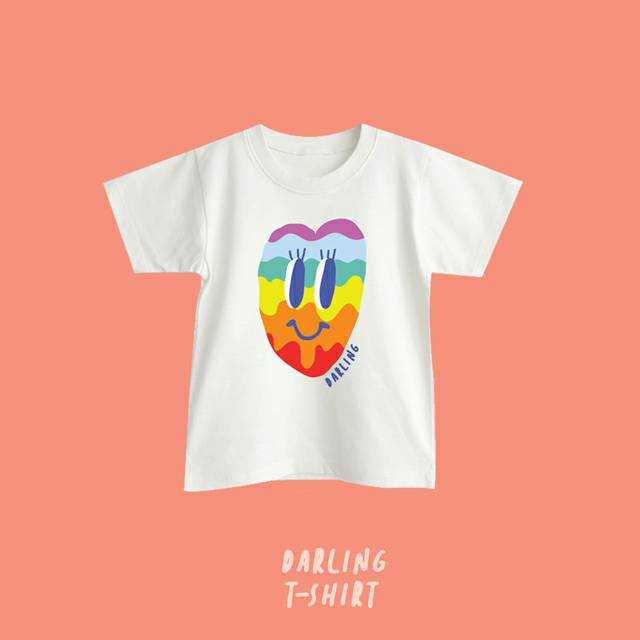 Darling Tee Girl (Rainbow Heart)