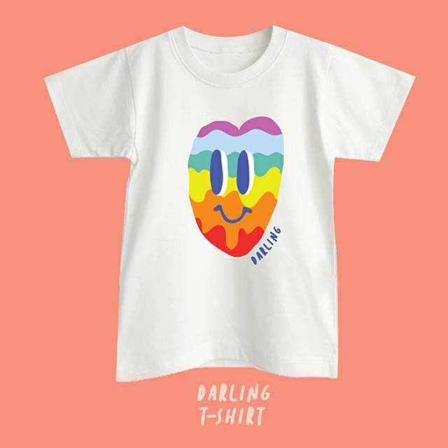 Darling Tee Dad (Rainbow heart)