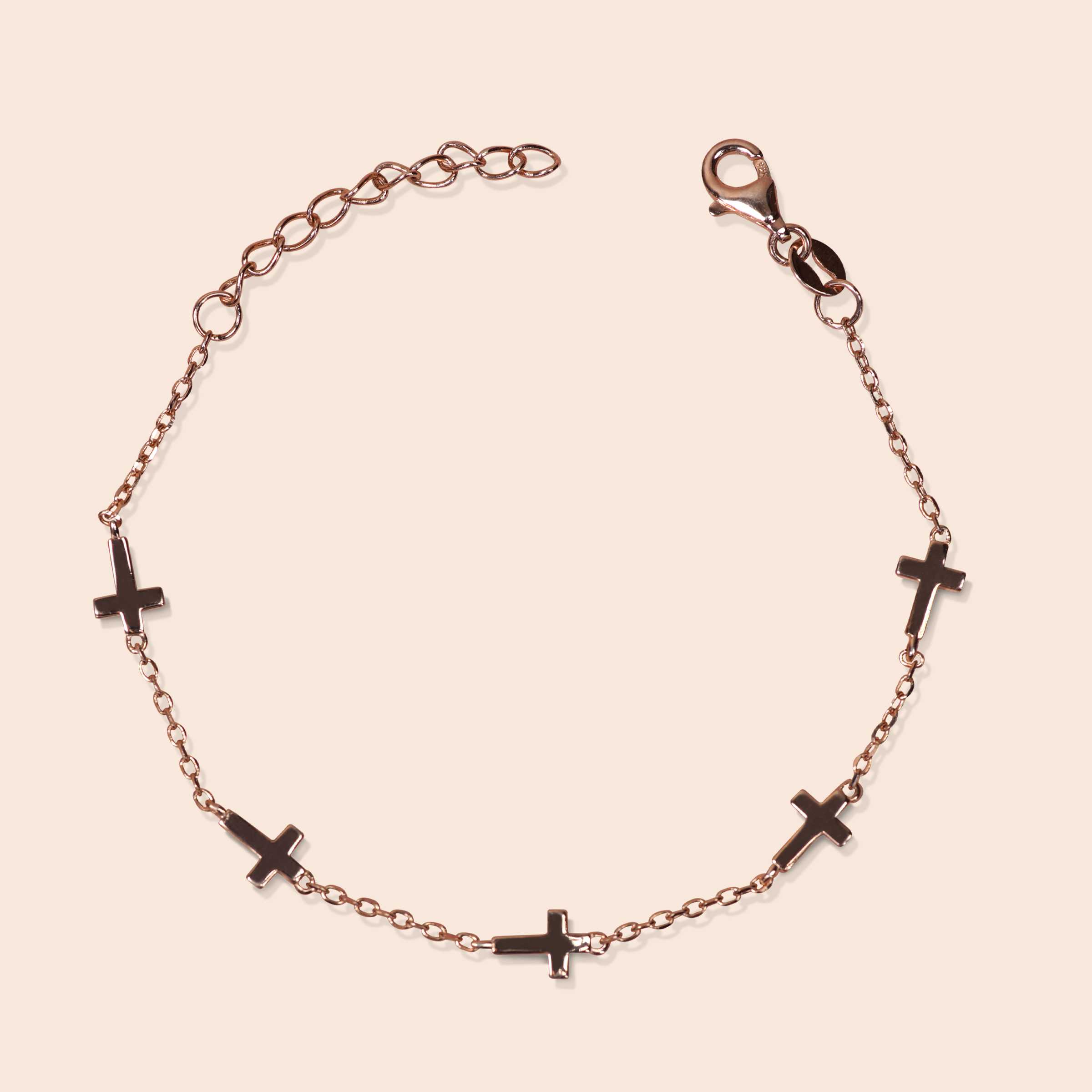 GEMMAPIECE กำไลข้อมือ Christ Cross Bracelet