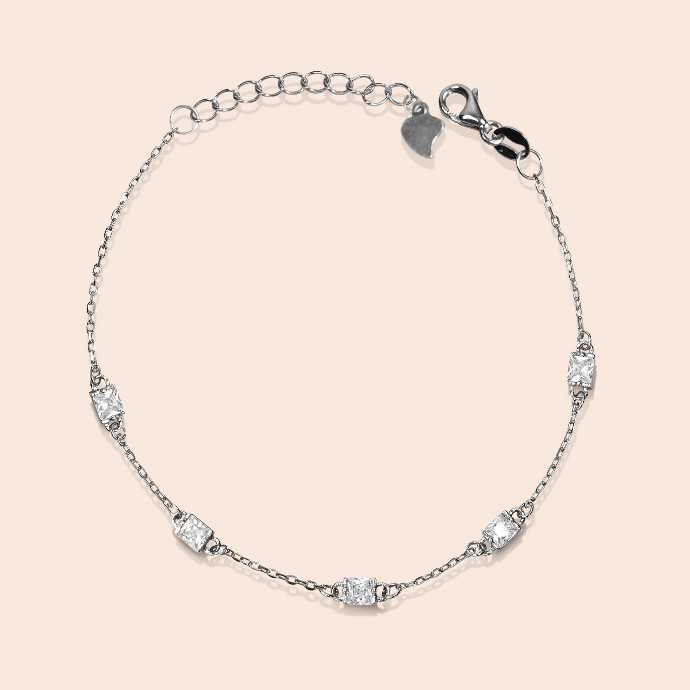 GEMMAPIECE กำไลข้อมือ Baguette Bracelet