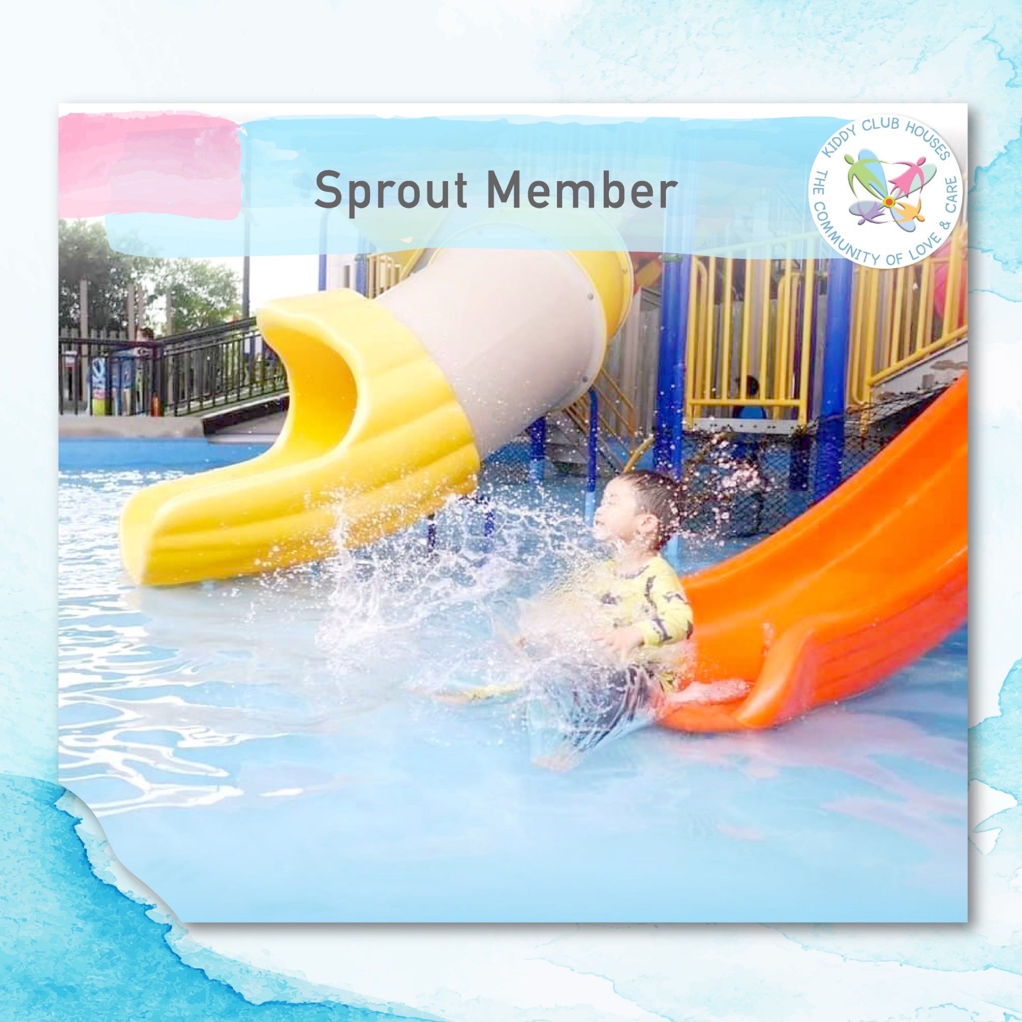 Sprout Member สมาชิกสวนน้ำ (ระยะเวลา 3 เดือน) 