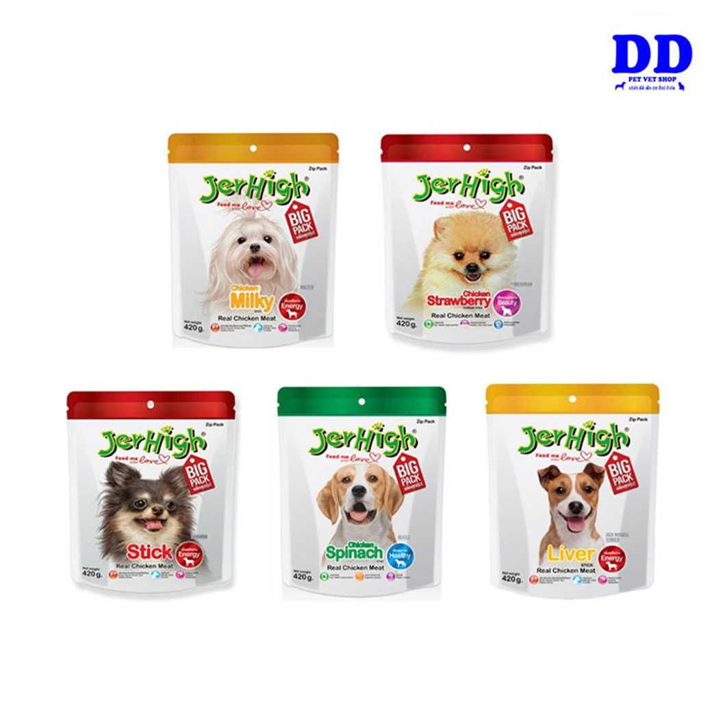 JERHIGH 400กรัม ขนมสุนัข