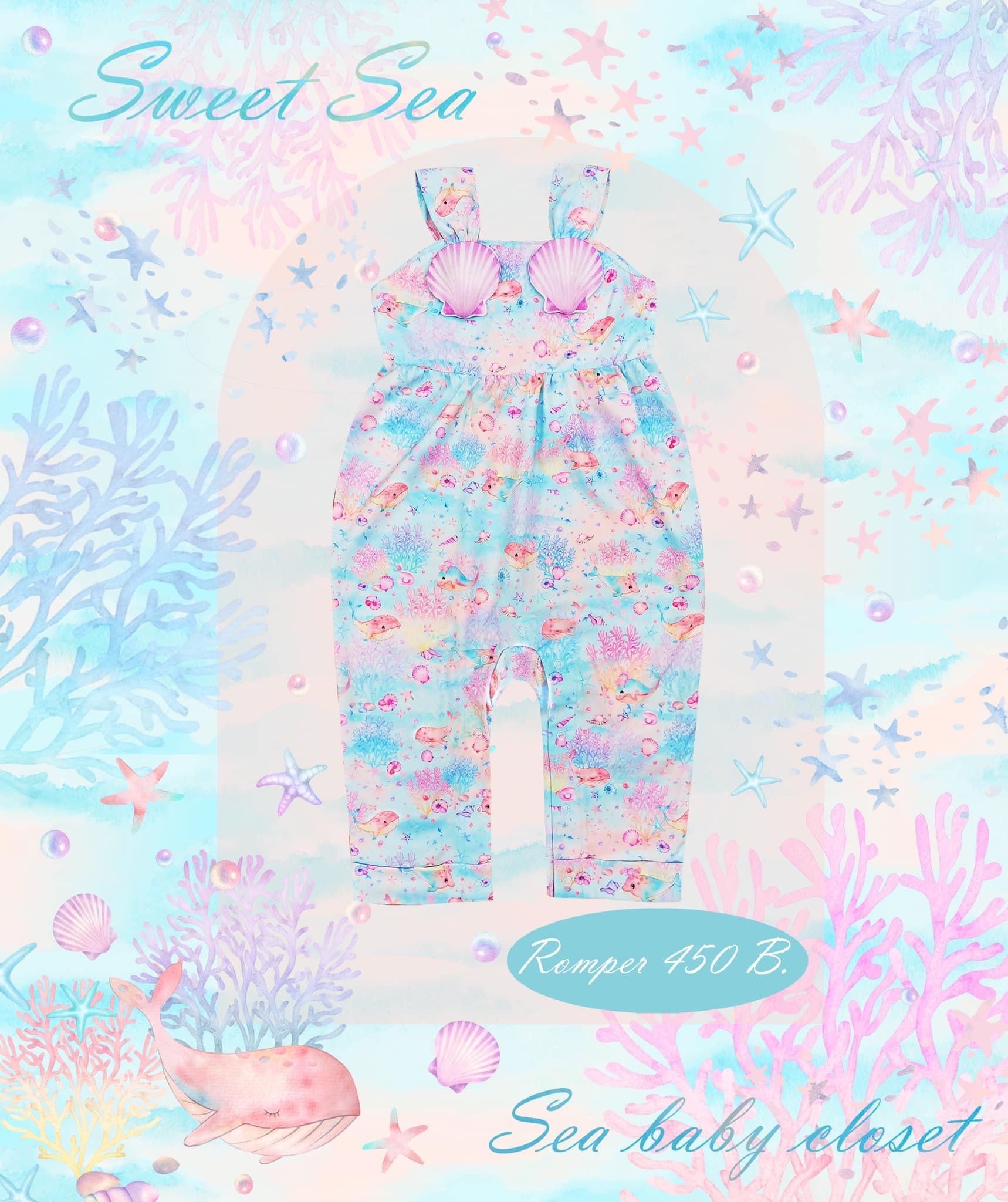  Sweet sea-Romper