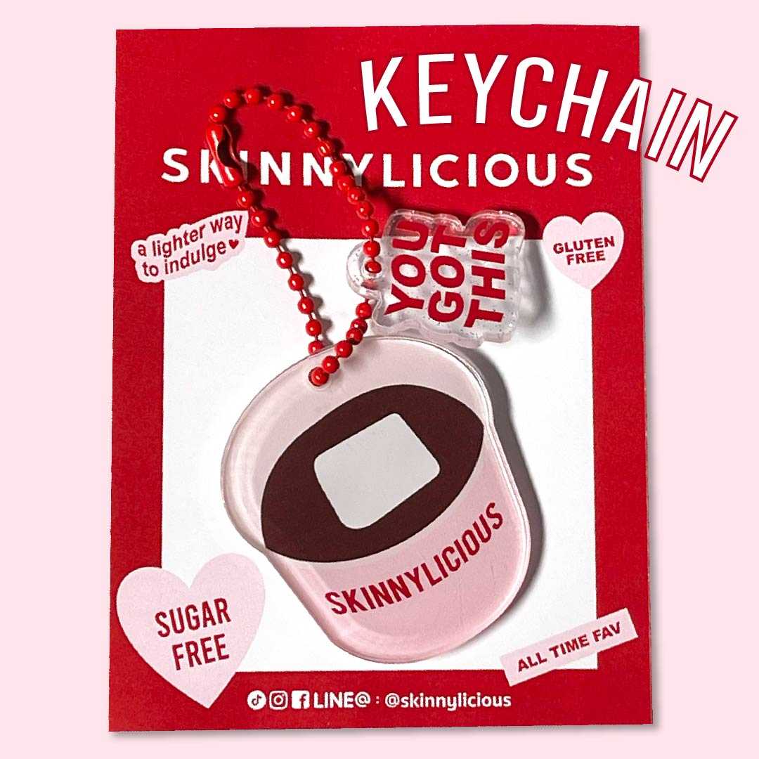 CHOC PUDDING KEYCHAIN