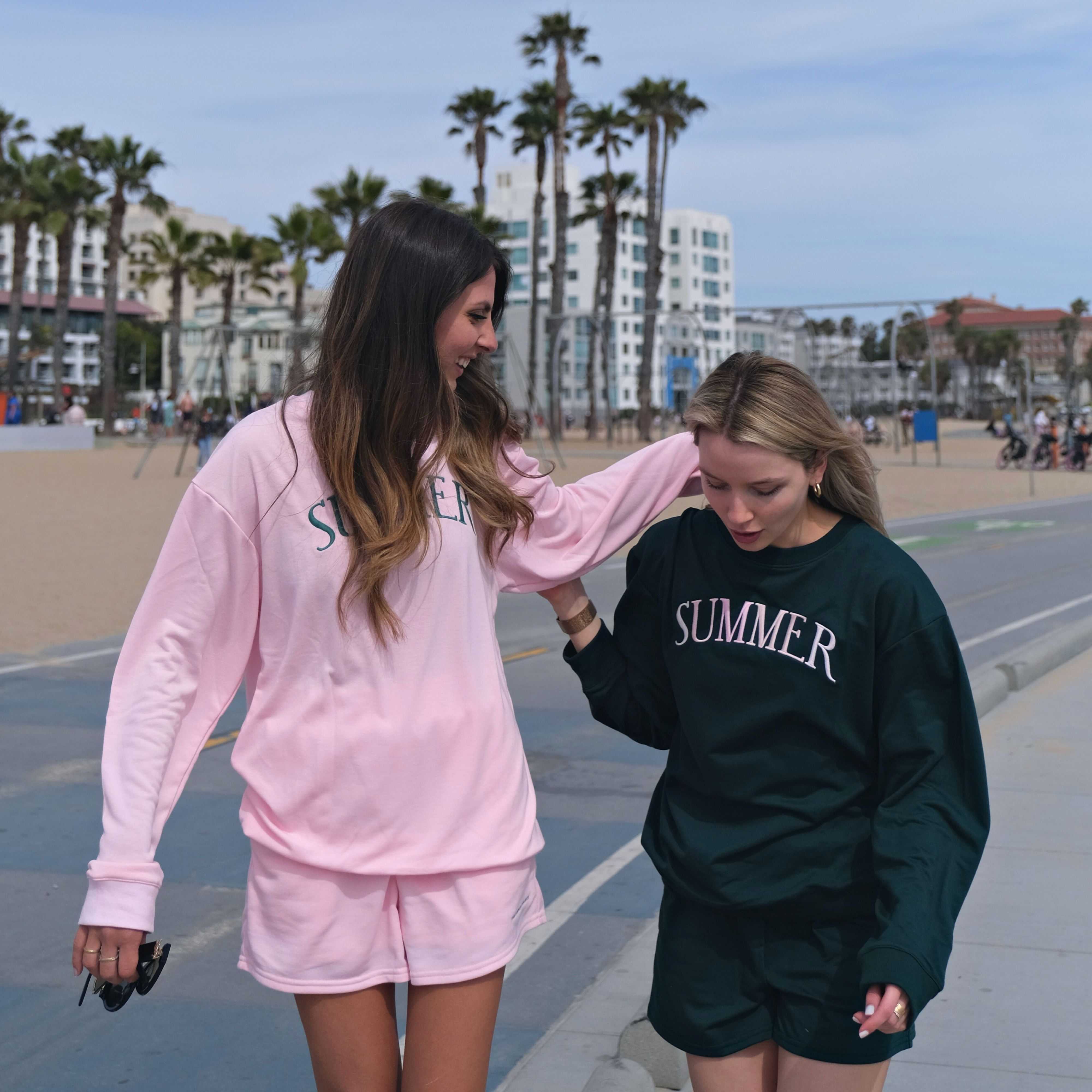 Casa De Verano - SUMMER Sweater & Shorts Set