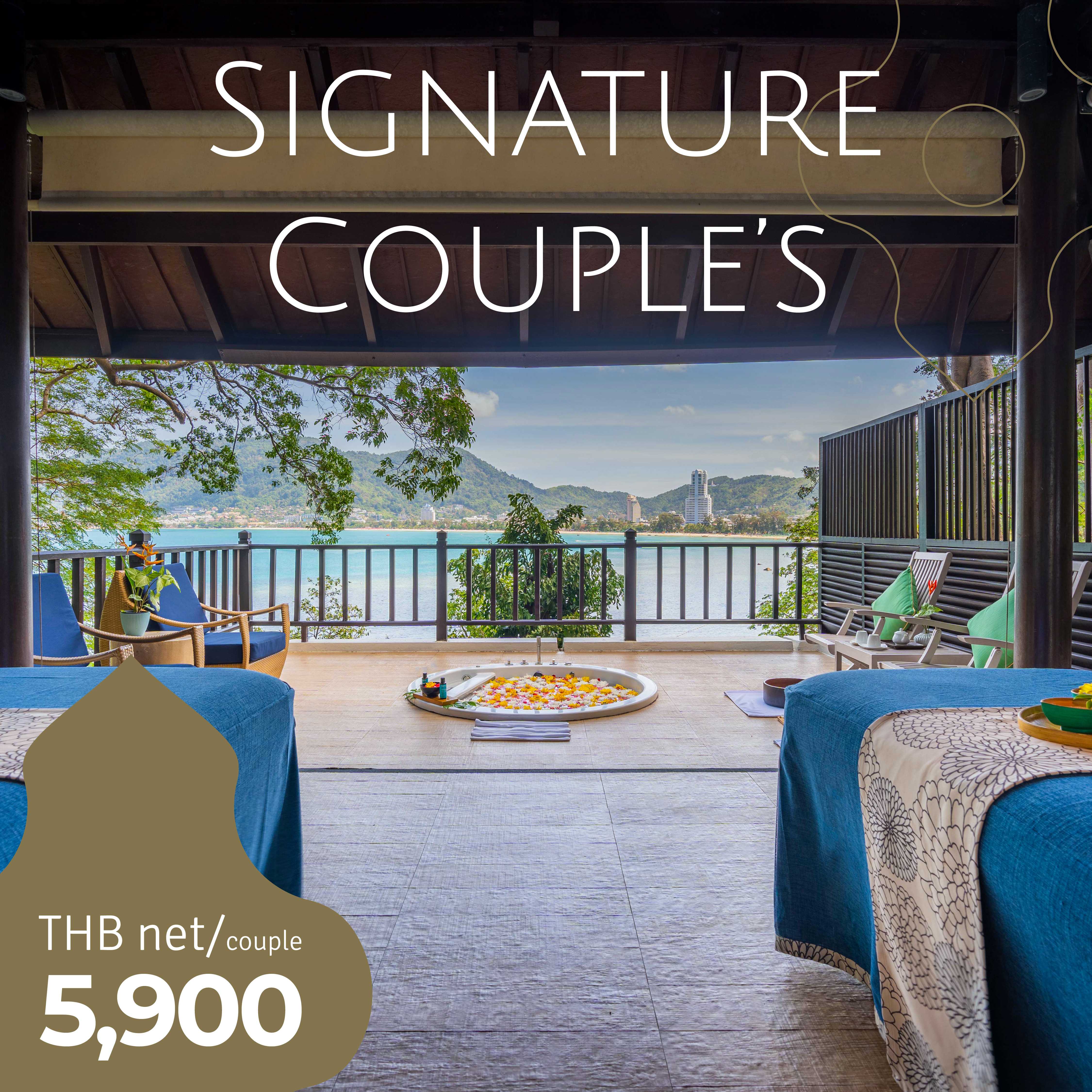 Signature Couple's Spa Package